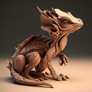 3D model Myrmeleon zebidee (STL)